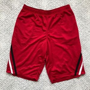 Greendog Red Athletic Mesh Shorts Men's X-Large (XL)